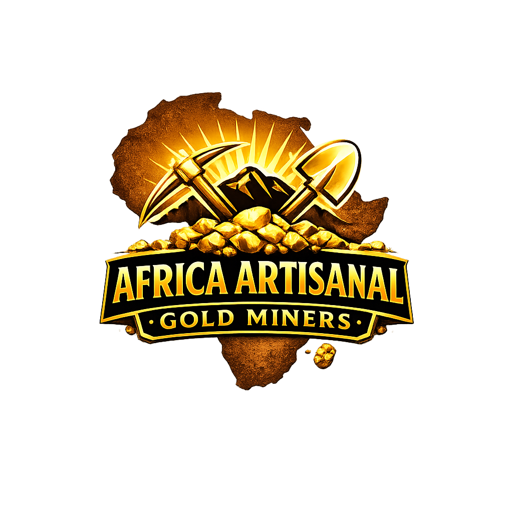 Africa artisanal gold miners
